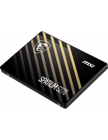 MSI SPATIUM S270 SATA 2.5 480GB unidad de estado sólido 2.5" Serial ATA III 3D NAND