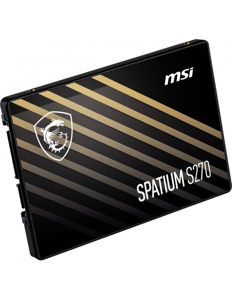 MSI SPATIUM S270 SATA 2.5 480GB unidad de estado sólido 2.5" Serial ATA III 3D NAND