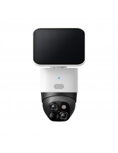 Eufy SoloCam S340, cámara solar de seguridad, cámara exterior inalámbrica, vigilancia de 360°, sin puntos ciegos, Wi - Fi 2,4 2