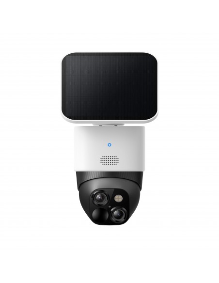 Eufy SoloCam S340, cámara solar de seguridad, cámara exterior inalámbrica, vigilancia de 360°, sin puntos ciegos, Wi - Fi 2,4