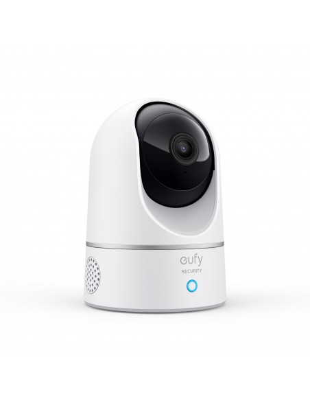 Eufy Security Indoor CAM 2K Pan & Tilt, Camara vigilancia WiFi Interior, Reconocimiento de Personas, con Asistente de Voz,