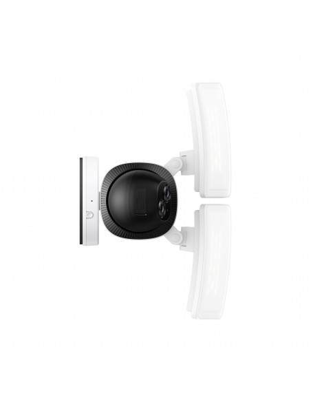 Eufy Security Floodlight Camera E340 con cable, giro de 360° e inclinación, grabación ininterrumpida, Wi-Fi de doble banda,