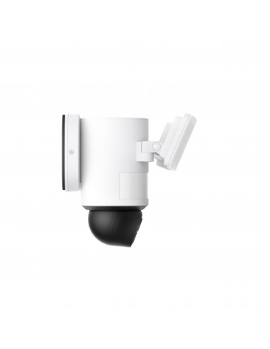 Eufy Security Floodlight Camera E340 con cable, giro de 360° e inclinación, grabación ininterrumpida, Wi-Fi de doble banda,