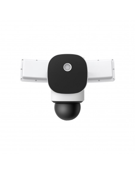Eufy Security Floodlight Camera E340 con cable, giro de 360° e inclinación, grabación ininterrumpida, Wi-Fi de doble banda,