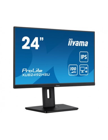 iiyama XUB2492HSU-B6 pantalla para PC 60,5 cm (23.8") 1920 x 1080 Pixeles Full HD LED Negro