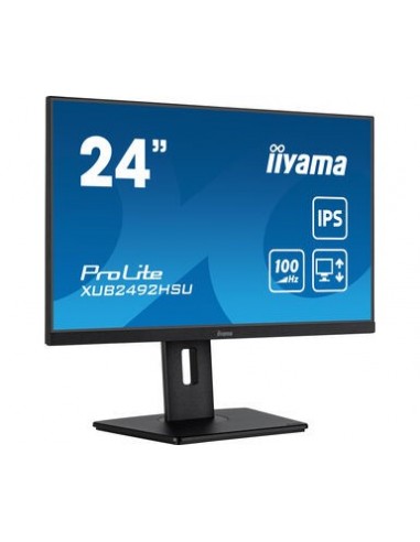 iiyama XUB2492HSU-B6 pantalla para PC 60,5 cm (23.8") 1920 x 1080 Pixeles Full HD LED Negro