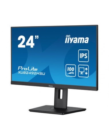 iiyama XUB2492HSU-B6 pantalla para PC 60,5 cm (23.8") 1920 x 1080 Pixeles Full HD LED Negro