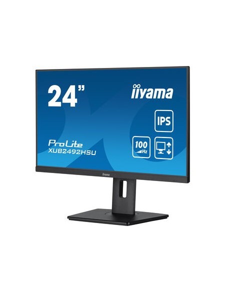 iiyama XUB2492HSU-B6 pantalla para PC 60,5 cm (23.8") 1920 x 1080 Pixeles Full HD LED Negro