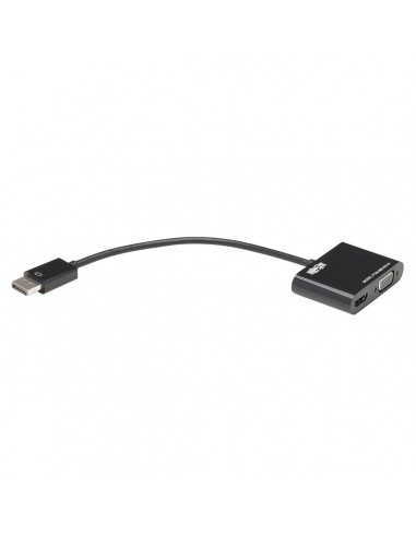 Tripp Lite P136-06N-HV-V2 Adaptador Convertidor Todo en Uno DisplayPort a VGA HDMI, DP ver 1.2, 4K 30 Hz HDMI