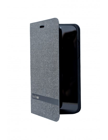 Tech air TAPIF010 funda para teléfono móvil 11,9 cm (4.7") Libro Gris