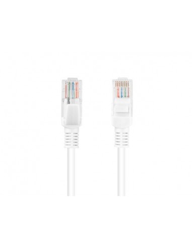 Lanberg PCU5-10CC-0025-W cable de red Blanco 0,25 m Cat5e U UTP (UTP)