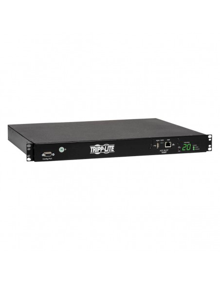 Tripp Lite PDUMH20HVATNET PDU Monofásico Controlable con Switch de Transferencia Automática 3.8kW, 2 Entradas C20 de 200-240V,