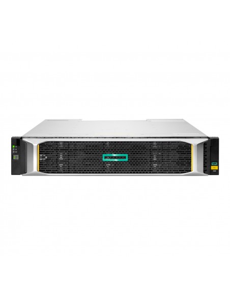 HPE MSA 2060 unidad de disco multiple Bastidor (2U) Plata, Negro