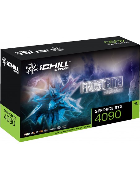 Inno3D iChill GeForce RTX 4090 Frostbite Ultra NVIDIA 24 GB GDDR6X