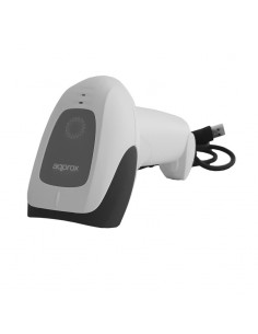 Approx APPLS11ASWH lector de código de barras Lector de códigos de barras portátil 1D Blanco 2