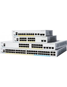 Cisco Catalyst 1300 Gestionado L2 L3 Gigabit Ethernet (10 100 1000) Energía sobre Ethernet (PoE) Gris
