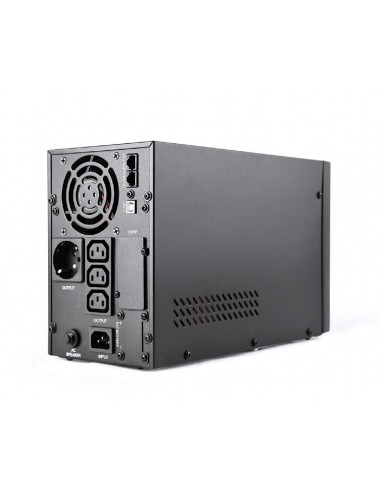 Gembird EG-UPS-PS1000-01 sistema de alimentación ininterrumpida (UPS) Línea interactiva 1 kVA 800 W 4 salidas AC