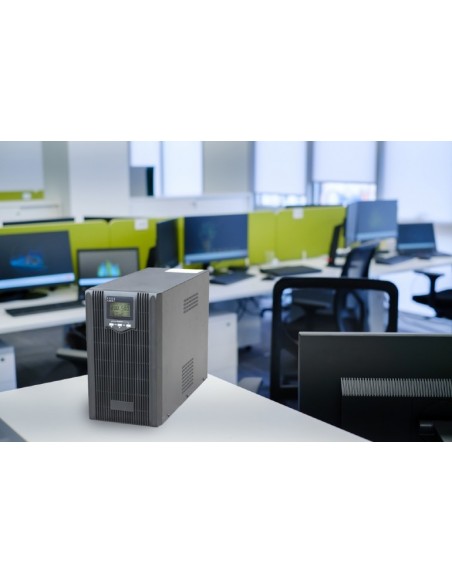 Gembird EG-UPS-PS1000-01 sistema de alimentación ininterrumpida (UPS) Línea interactiva 1 kVA 800 W 4 salidas AC