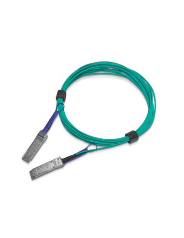 Nvidia MFA1A00-E001 cable de fibra optica 1 m QSFP Azul