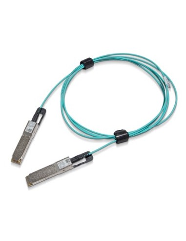 Nvidia MFS1S00-V015E cable de fibra optica 15 m QSFP56 Azul
