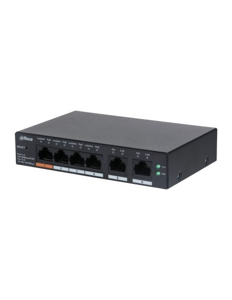 Dahua Technology DH-CS4226-24ET-375 Gestionado L2 Gigabit Ethernet (10 100 1000) Energía sobre Ethernet (PoE) Negro