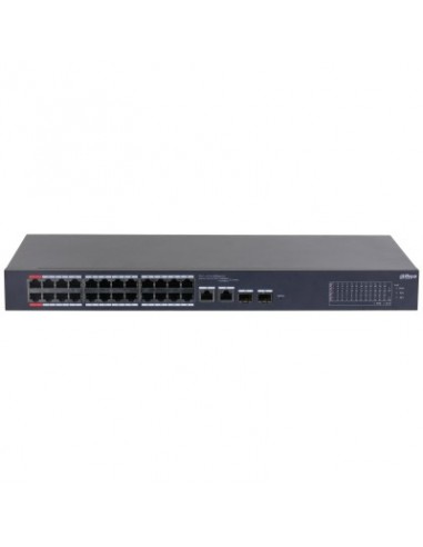 Dahua Technology DH-CS4226-24ET-375 switch Gestionado L2 Gigabit Ethernet (10 100 1000) Energía sobre Ethernet (PoE) Negro