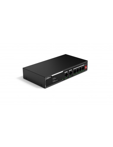 Dahua Technology PoE SF1006LP No administrado L2 Fast Ethernet (10 100) Energía sobre Ethernet (PoE) Negro