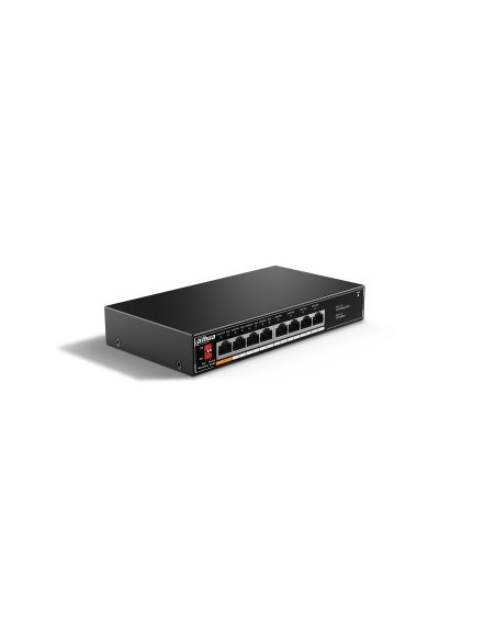 Dahua Technology PoE SF1008LP No administrado L2 Fast Ethernet (10 100) Energía sobre Ethernet (PoE) Negro