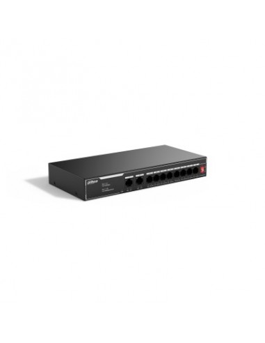 Dahua Technology PoE SF1010LP No administrado L2 Fast Ethernet (10 100) Energía sobre Ethernet (PoE) Negro