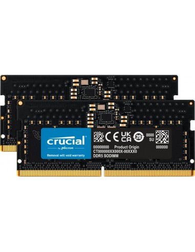 Crucial CT2K8G52C42S5 módulo de memoria 16 GB 2 x 8 GB DDR5 5200 MHz