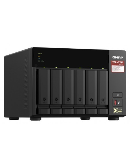 QNAP TS-673A NAS Torre Ethernet Antracita V1500B