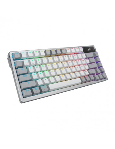 ASUS ROG Azoth teclado RF Wireless + Bluetooth QWERTY Blanco