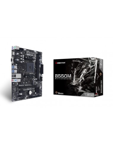 Biostar B550MH 3.0 placa base AMD B550 Zócalo AM4 micro ATX