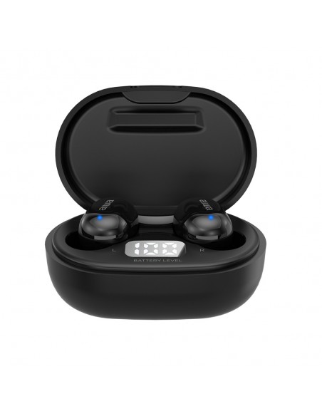 Aiwa EBTW-150WT Auriculares Inalámbrico Dentro de oído Llamadas Música Bluetooth Negro