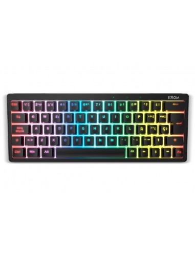 Krom Kreator teclado USB Negro