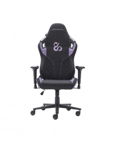 Newskill Gaming Takamikura V2 Silla para videojuegos de PC Asiento acolchado Negro, Púrpura