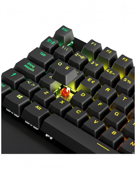 Newskill Gaming NS-KB-SERIKEV2 teclado USB QWERTY Español Negro