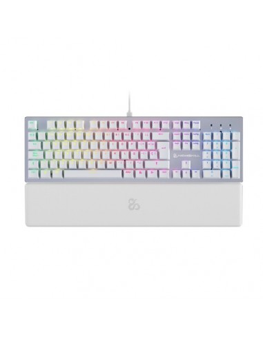 Newskill Gaming NS-KB-SERIKEV2 teclado USB QWERTY Español Blanco