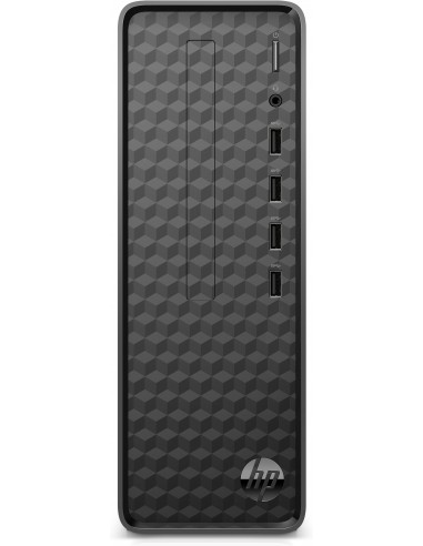 HP Slim Desktop S01-pF3022ns Intel® Core™ i3 i3-13100 8 GB DDR4-SDRAM 512 GB SSD FreeDOS Mini Tower PC Negro