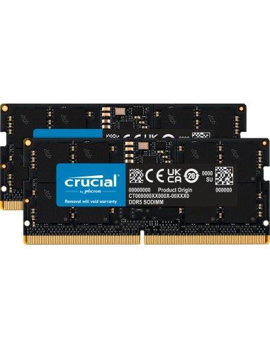 Crucial CT2K24G56C46S5 módulo de memoria 48 GB 2 x 24 GB DDR5 5600 MHz