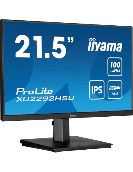 iiyama ProLite XU2292HSU-B6 pantalla para PC 54,6 cm (21.5") 1920 x 1080 Pixeles Full HD LED Negro