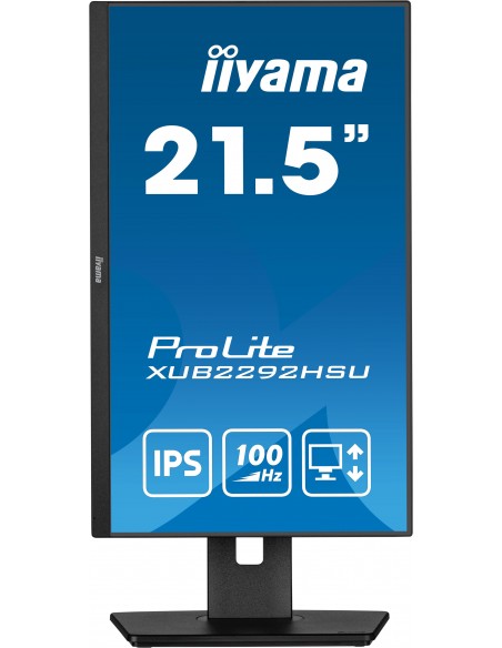iiyama ProLite XUB2292HSU-B6 pantalla para PC 55,9 cm (22") 1920 x 1080 Pixeles Full HD LED Negro