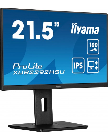 iiyama ProLite XUB2292HSU-B6 pantalla para PC 55,9 cm (22") 1920 x 1080 Pixeles Full HD LED Negro