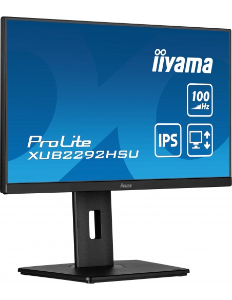 iiyama ProLite XUB2292HSU-B6 pantalla para PC 55,9 cm (22") 1920 x 1080 Pixeles Full HD LED Negro