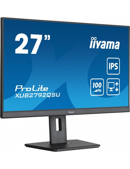 iiyama ProLite pantalla para PC 68,6 cm (27") 2560 x 1440 Pixeles Full HD LED Negro