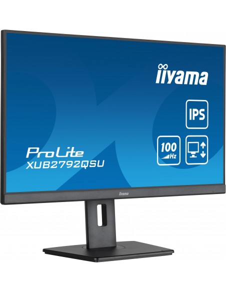 iiyama ProLite pantalla para PC 68,6 cm (27") 2560 x 1440 Pixeles Full HD LED Negro