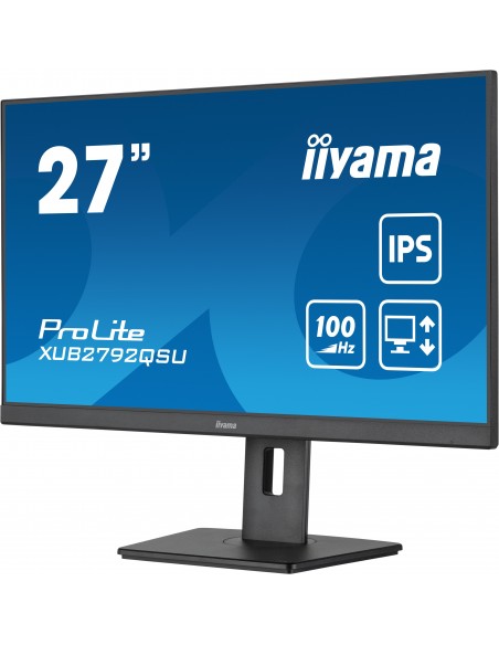 iiyama ProLite pantalla para PC 68,6 cm (27") 2560 x 1440 Pixeles Full HD LED Negro