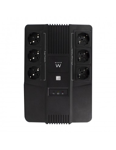 Ewent EW3945 sistema de alimentación ininterrumpida (UPS) Línea interactiva 0,6 kVA 360 W 1 salidas AC