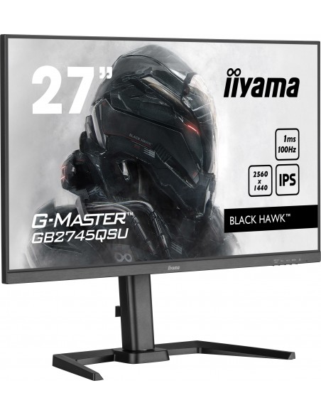 iiyama G-MASTER GB2745QSU-B1 pantalla para PC 68,6 cm (27") 2560 x 1440 Pixeles 2K Ultra HD LED Negro