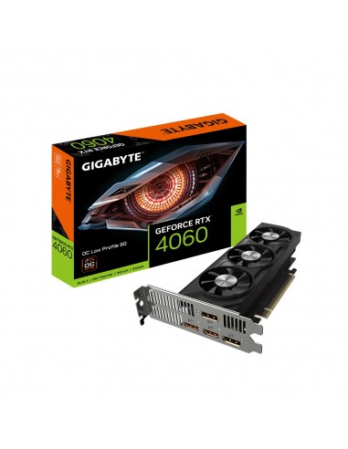 Gigabyte GeForce RTX 4060 OC Low Profile 8G NVIDIA GeForce RTX­ 4060 8 GB GDDR6